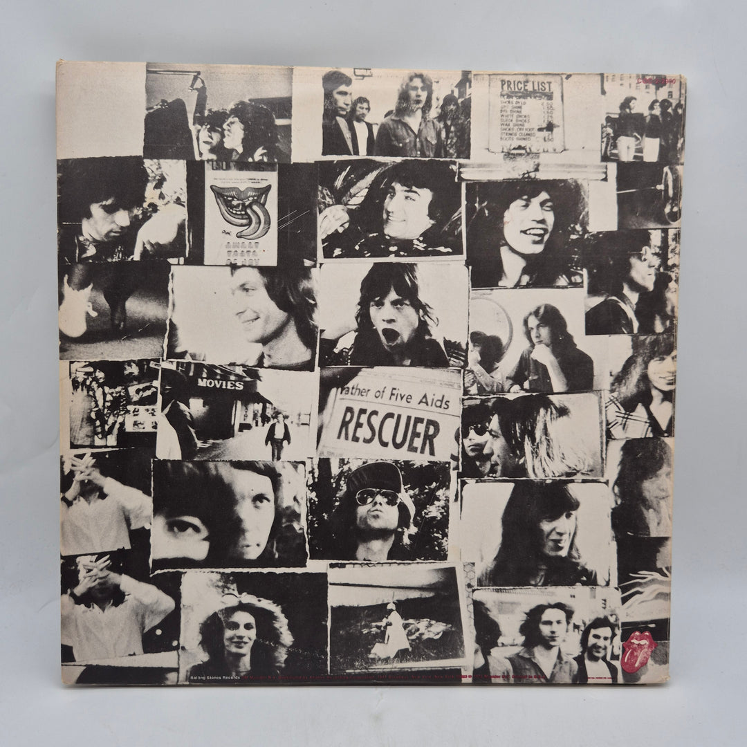 Rolling Stones Exile On Main St dubbel LP vintage