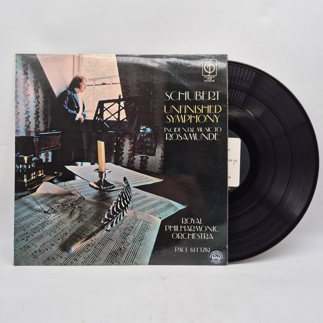 Schubert Unfinished Symphony Rosamunde retro vinyl-LP