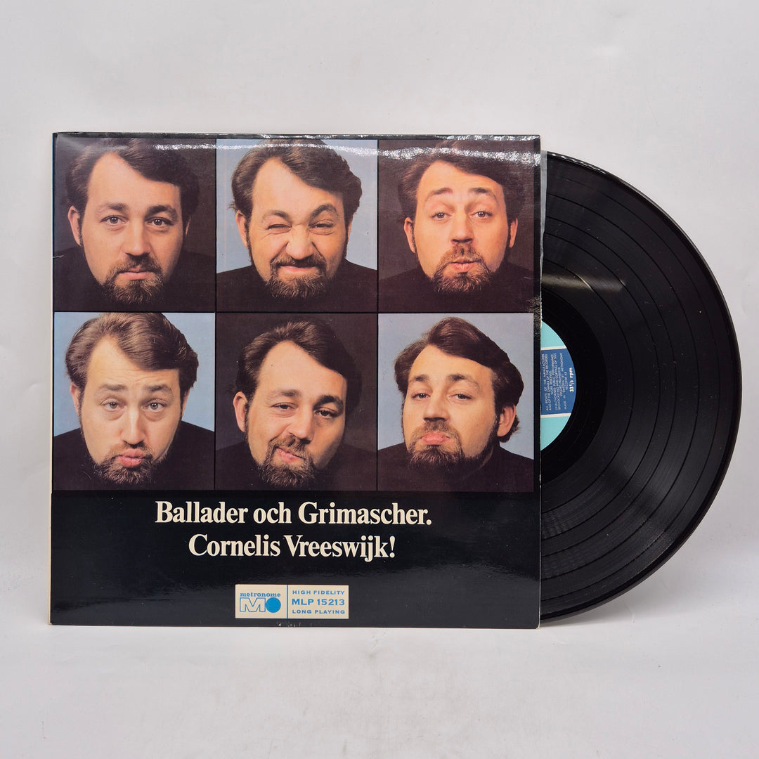 Cornelis Vreeswijk Ballader och Grimacher retro LP