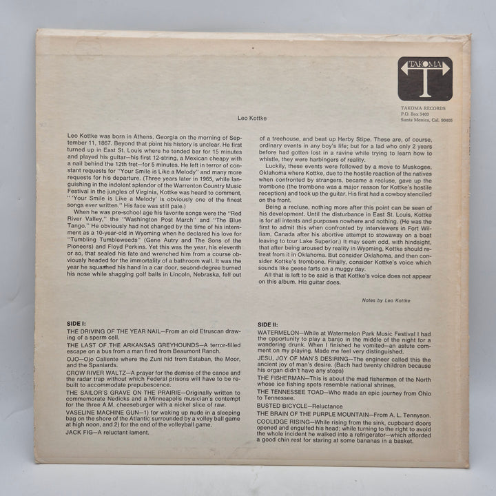 Leo Kottke vintage LP 6- & 12-string