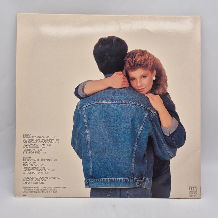 Carola Steg för steg retro vinyl LP