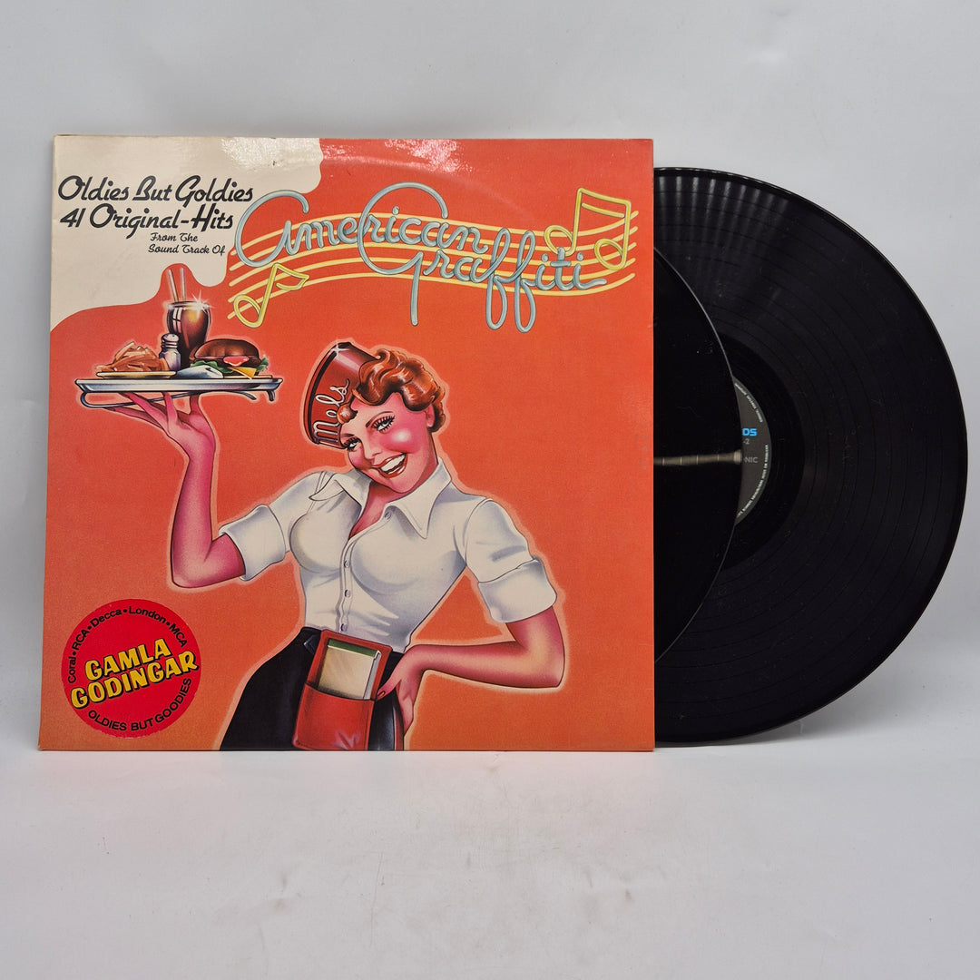 Retro dubbel LP American Graffiti soundtrack