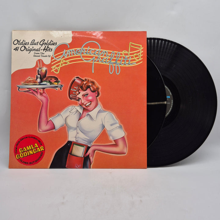 Retro dubbel LP American Graffiti soundtrack