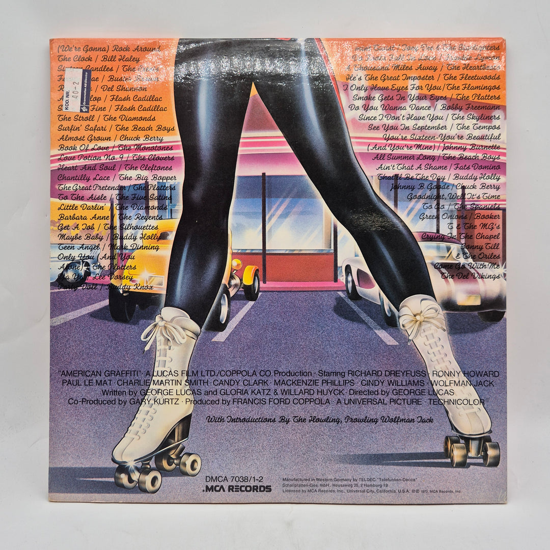 Retro dubbel LP American Graffiti soundtrack