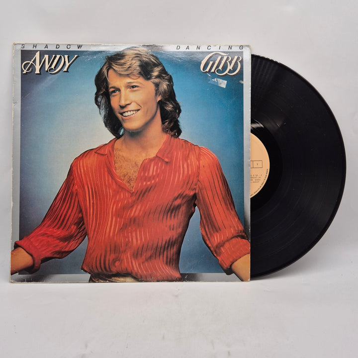 Andy Gibb Shadow Dancing vinyl LP retro