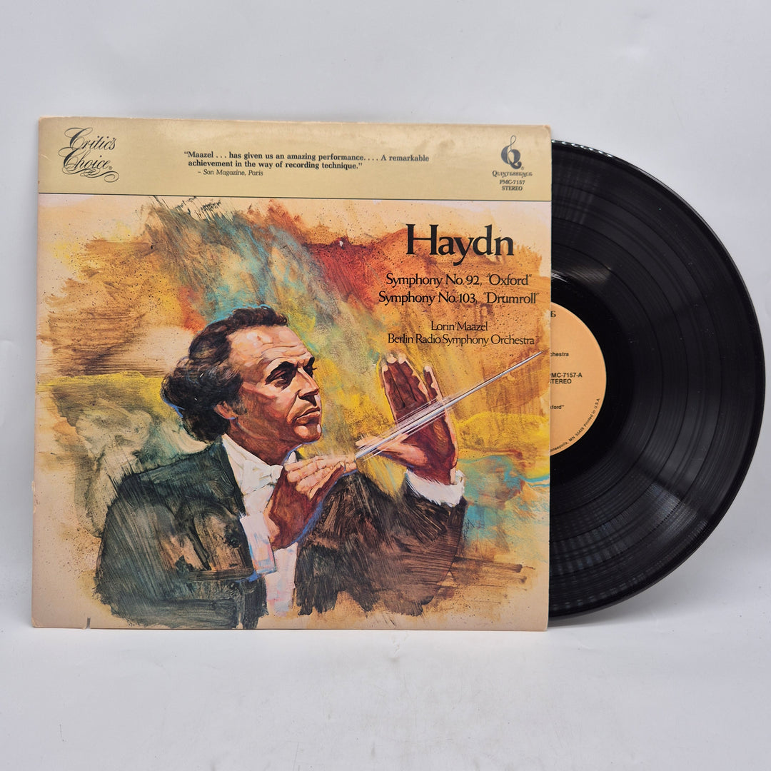 Haydn symfonier retro vinyl LP Quintessence