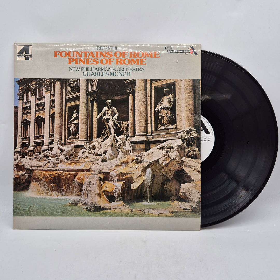 Respighi Fountains and Pines of Rome vinyl LP