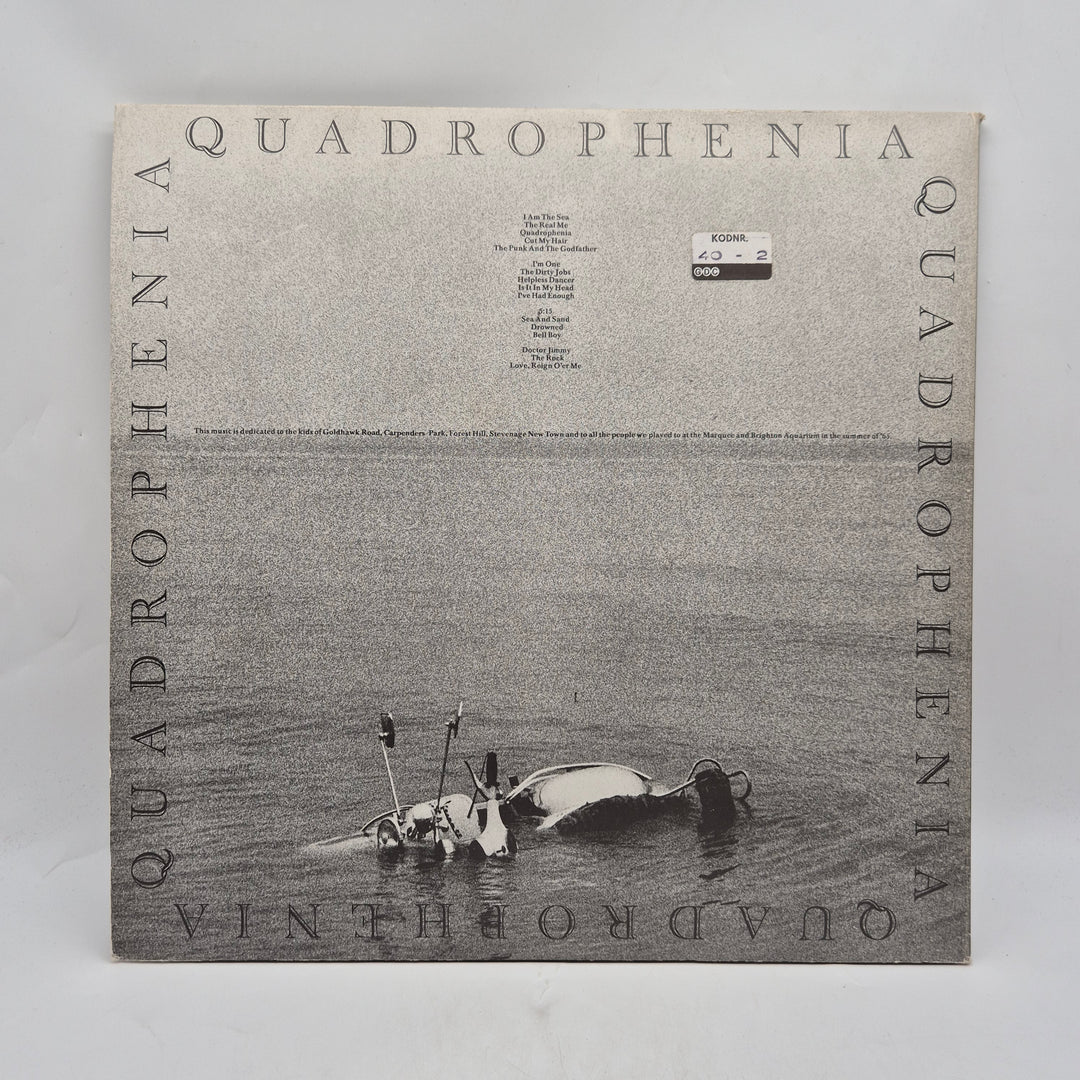 The Who Quadrophenia dubbel-LP retrovinyl