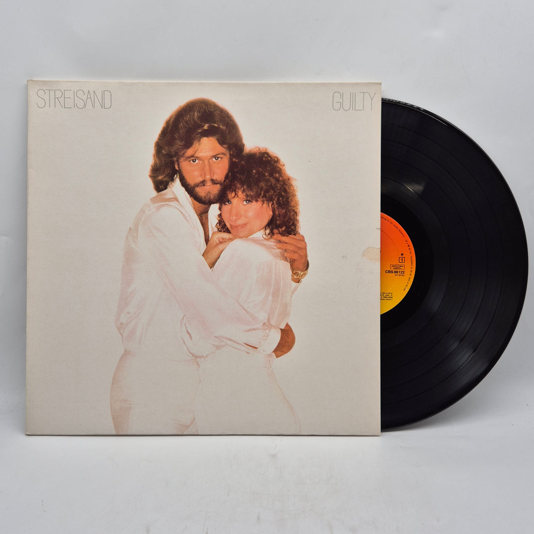 Barbra Streisand Guilty vinyl LP retro 80-tal