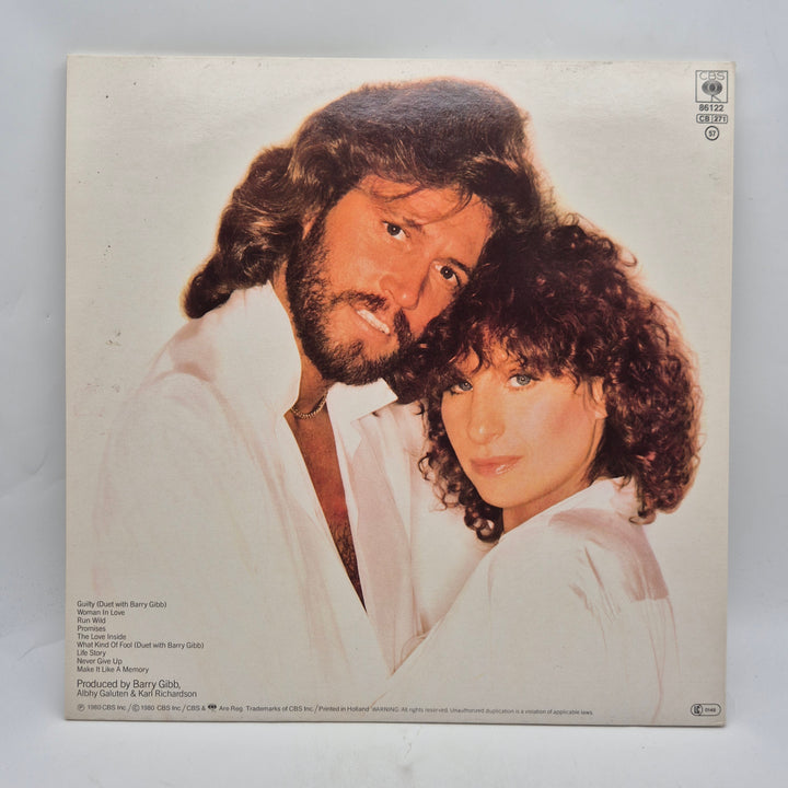 Barbra Streisand Guilty vinyl LP retro 80-tal