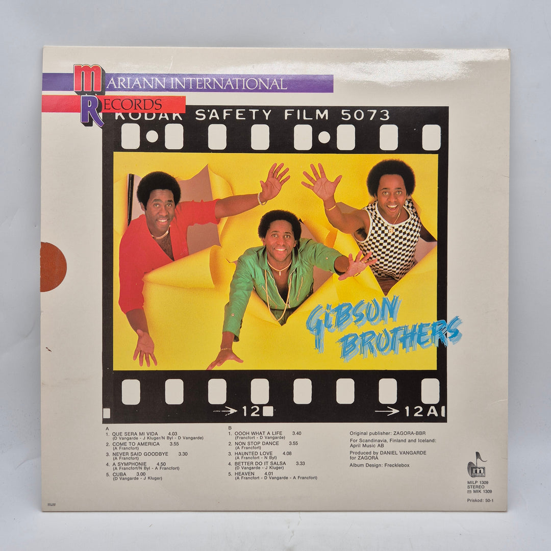 Gibson Brothers retro disco vinyl LP 80-tal