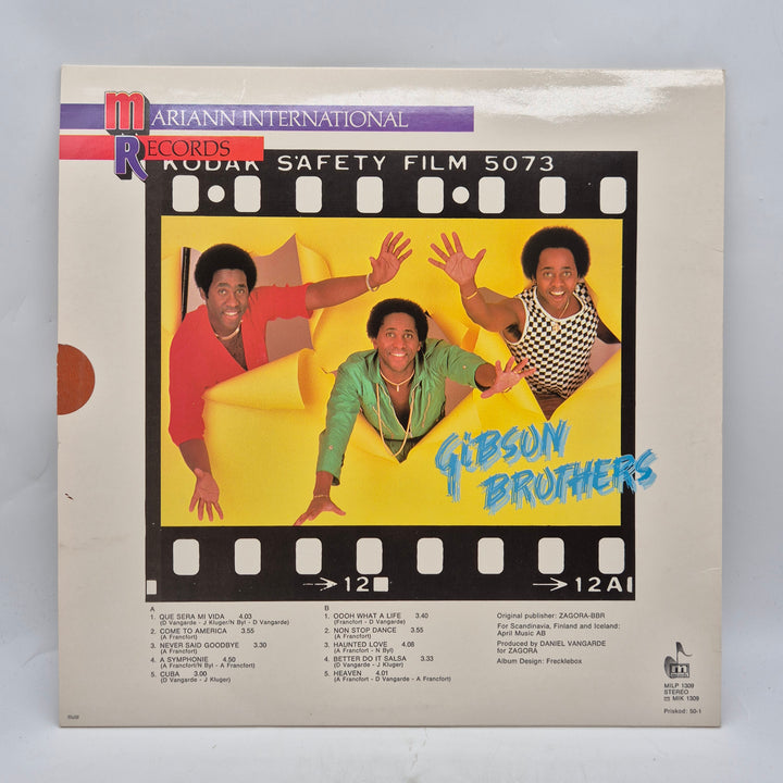 Gibson Brothers retro disco vinyl LP 80-tal