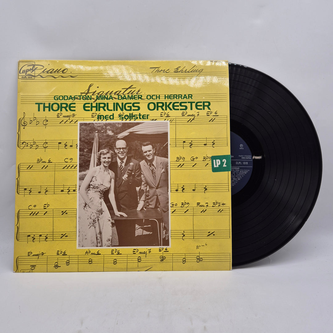 Retro vinyl LP Thore Ehrlings Orkester Cupol