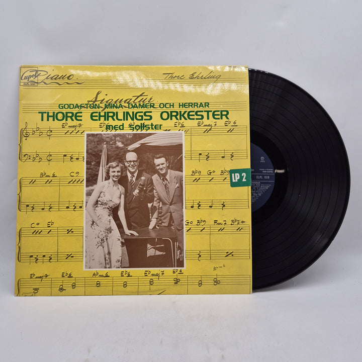 Retro vinyl LP Thore Ehrlings Orkester Cupol