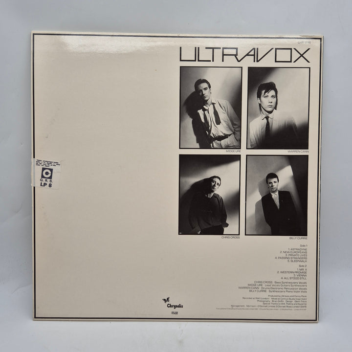 Ultravox Vienna LP vinyl retro 80-tal