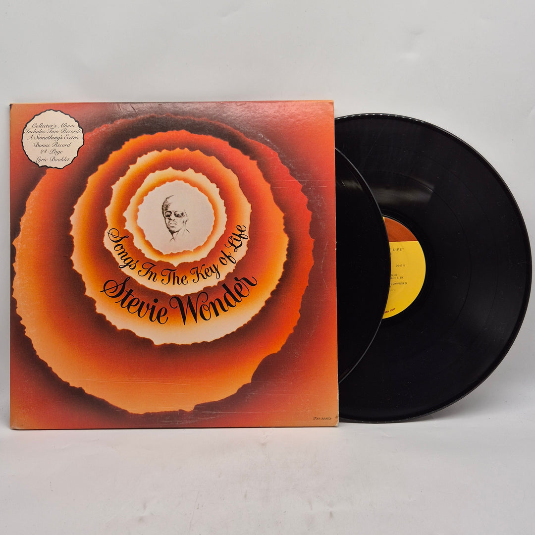 Stevie Wonder Songs in the Key of Life dubbel LP retro