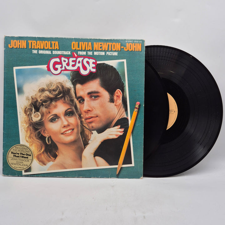 Grease original soundtrack LP retro vinyl