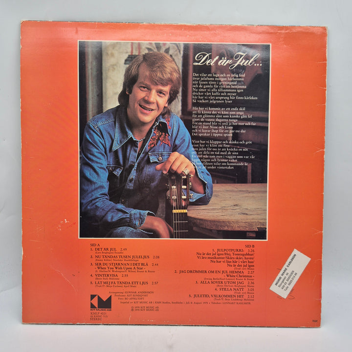 Lars Berghagen julskiva vinyl retro 70-tal