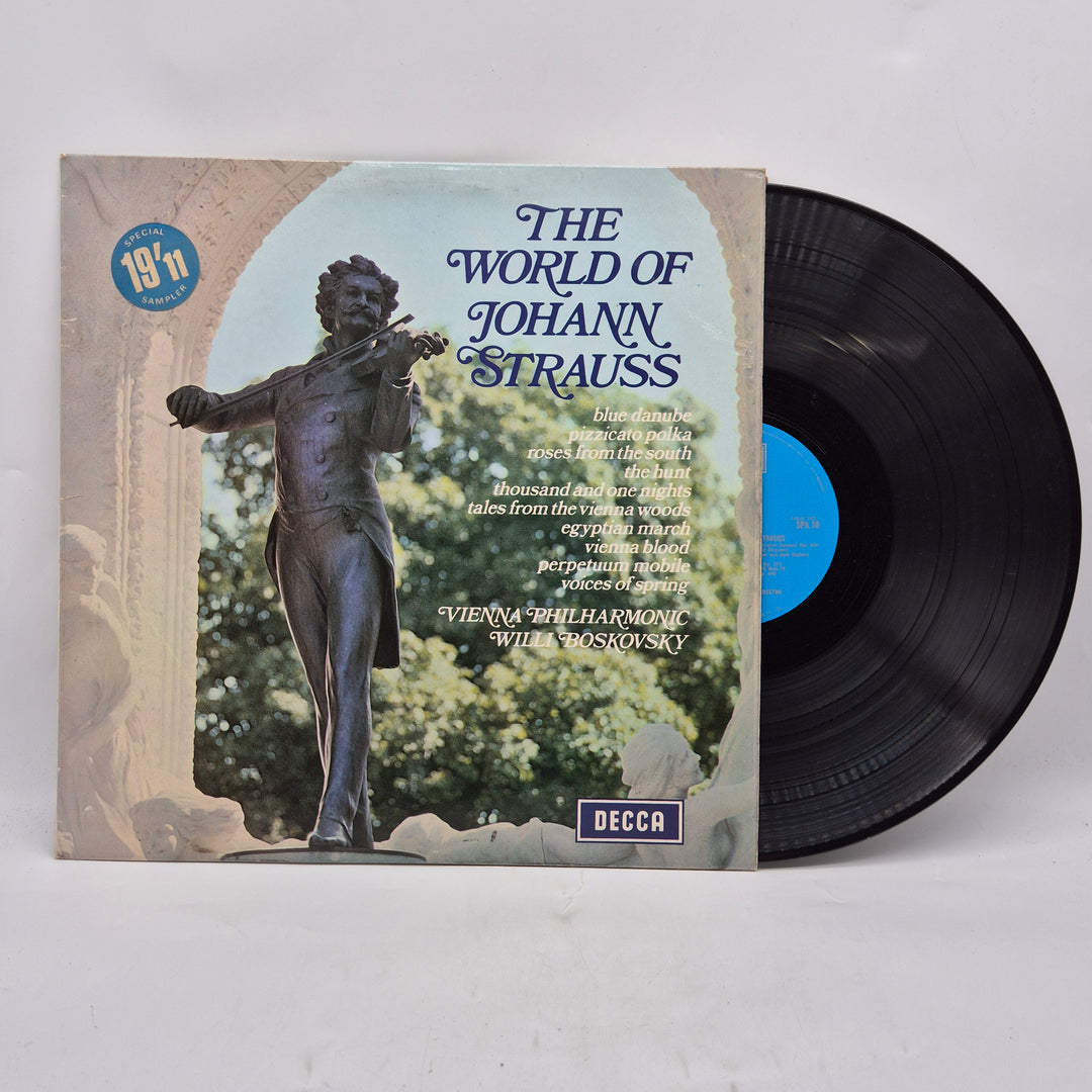 Vintage LP Johann Strauss Decca Vienna Philharmonic