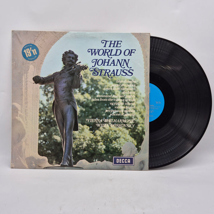 Vintage LP Johann Strauss Decca Vienna Philharmonic