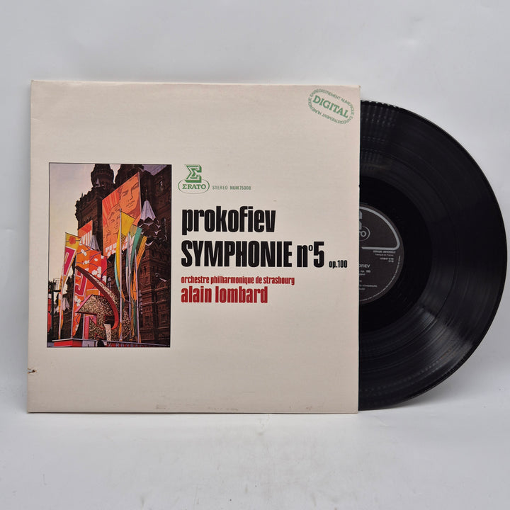 Prokofjev Symfoni nr 5 Erato vinyl LP