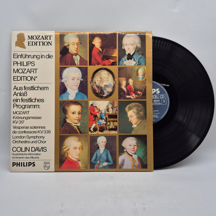 Philips Mozart Edition klassisk vinyl LP retro