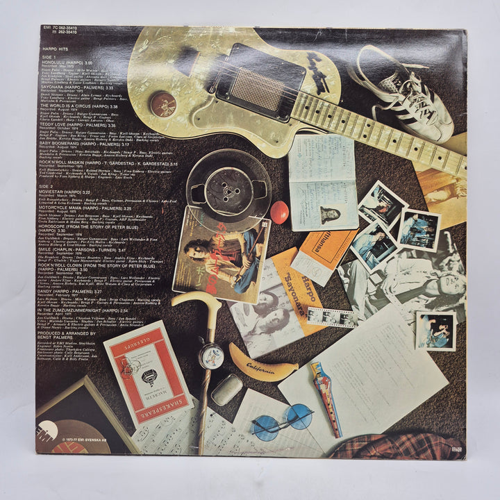 Harpo Hits vinyl LP retro 1970-tal EMI