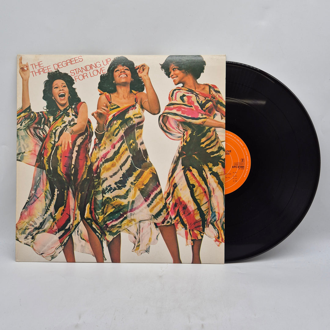 The Three Degrees Standing Up For Love LP retro