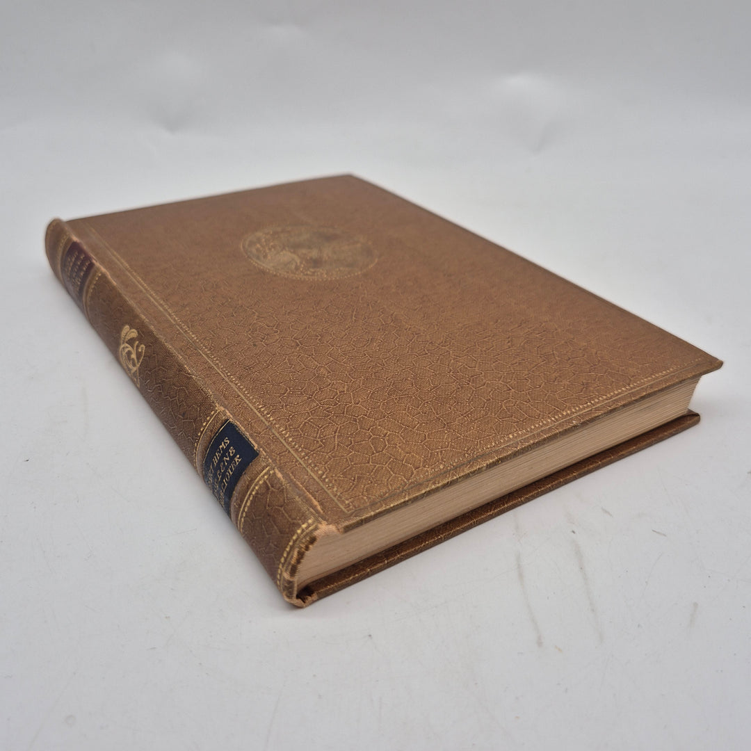 August Strindberg bok brun helskinn retro