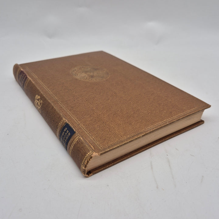 August Strindberg bok brun helskinn retro