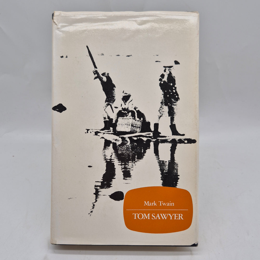 Tom Sawyer bok retro inbunden Mark Twain