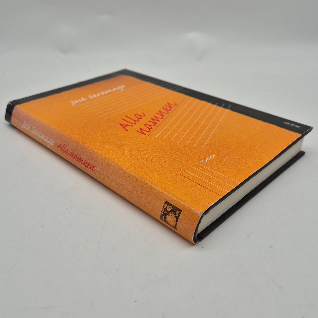 Alla namnen inbunden roman Saramago retro