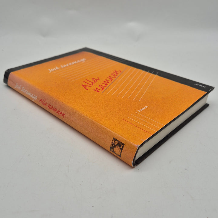Alla namnen inbunden roman Saramago retro