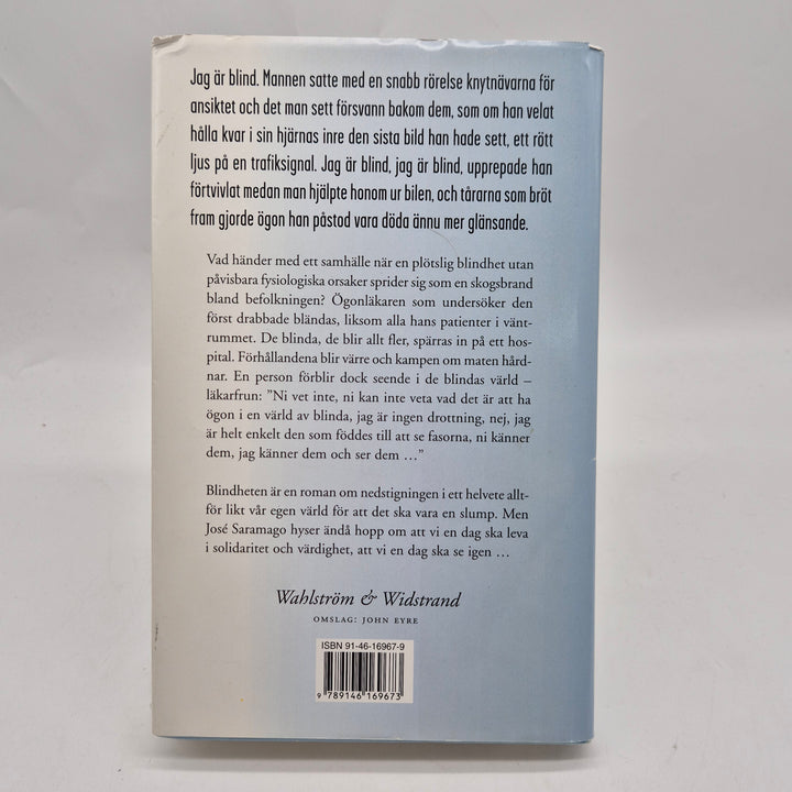 Blindheten José Saramago inbunden roman begagnad