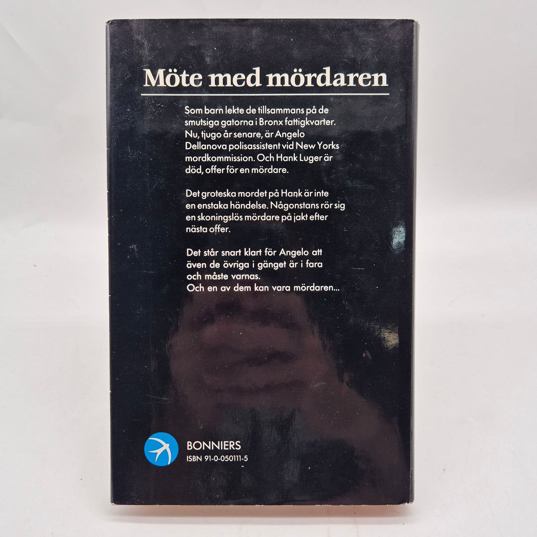 Möte med mördaren kriminalroman inbunden Bonniers