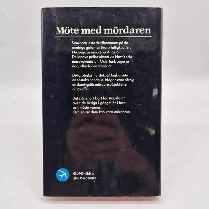 Möte med mördaren kriminalroman inbunden Bonniers