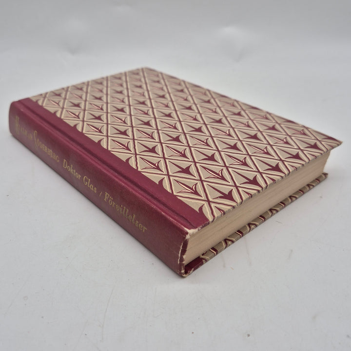 Doktor Glas och Förvillelser klassisk inbunden bok