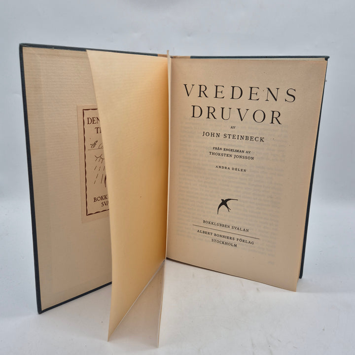 Vredens druvor del 2 inbunden retrobok