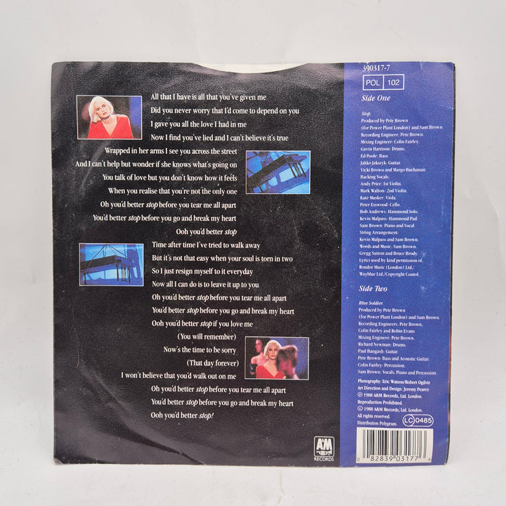 Sam Brown Stop 7 tums retrovinyl