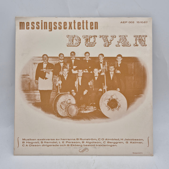 Retro EP vinyl The Alliance Orchestra Duvan