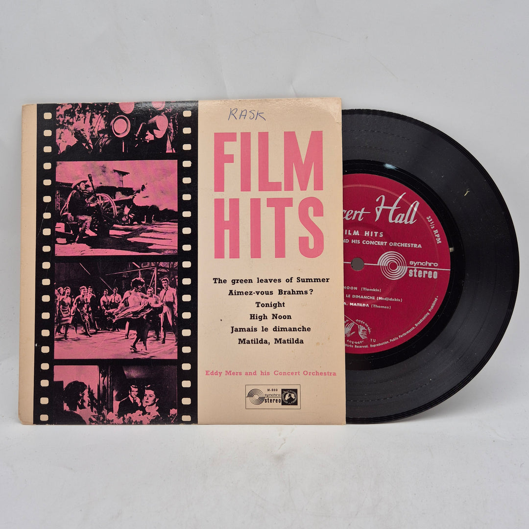 Retro EP vinylskiva filmmusik Eddy Mers
