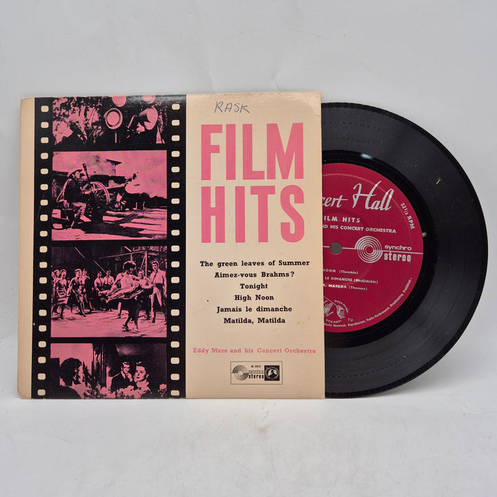 Retro EP vinylskiva filmmusik Eddy Mers