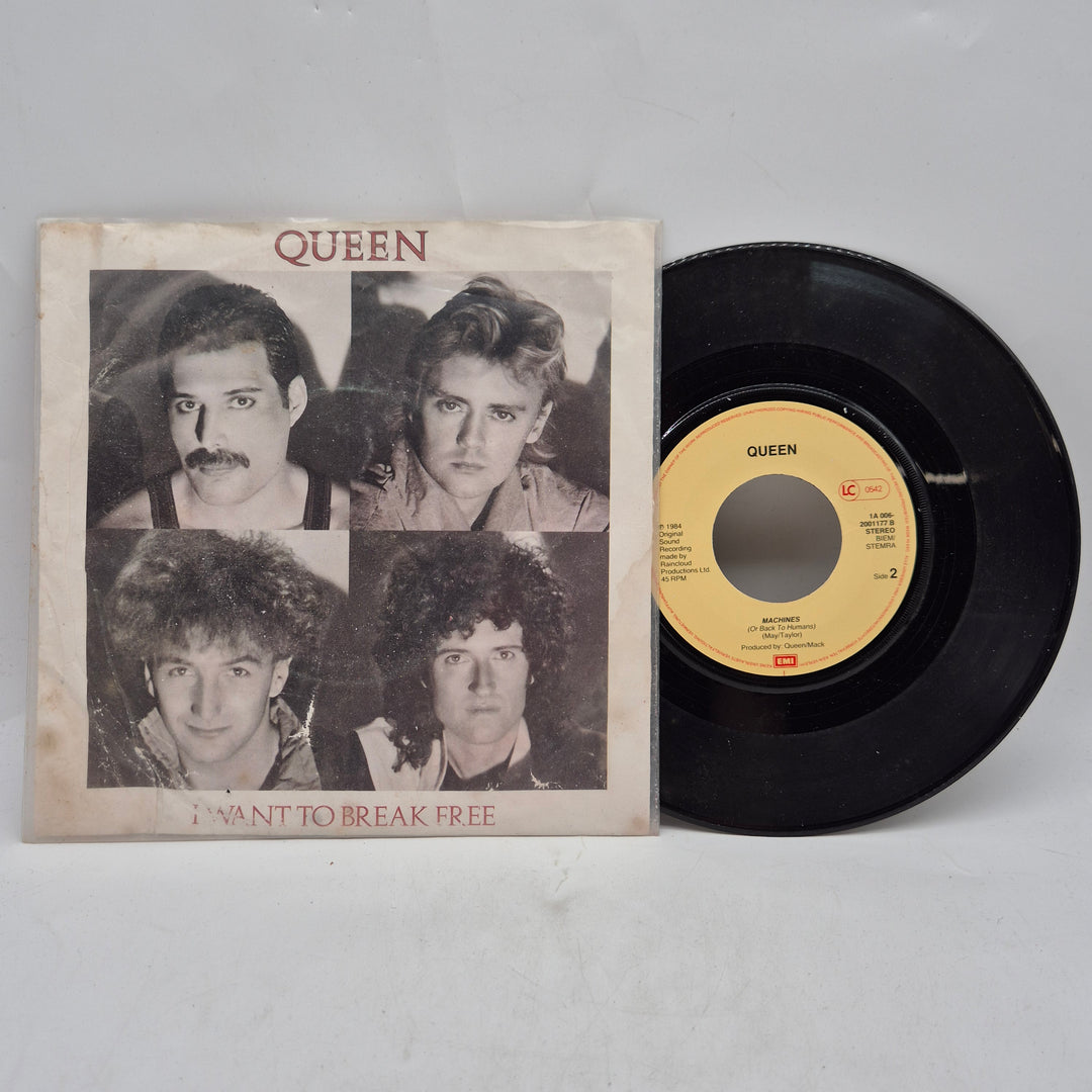 Queen I Want To Break Free vinylsingel retro