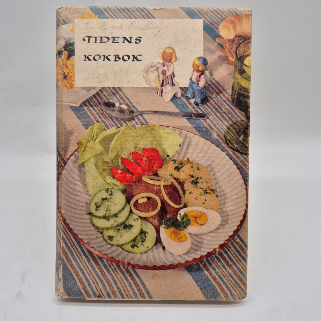 Tidens kokbok retro illustrerad husmanskostbok