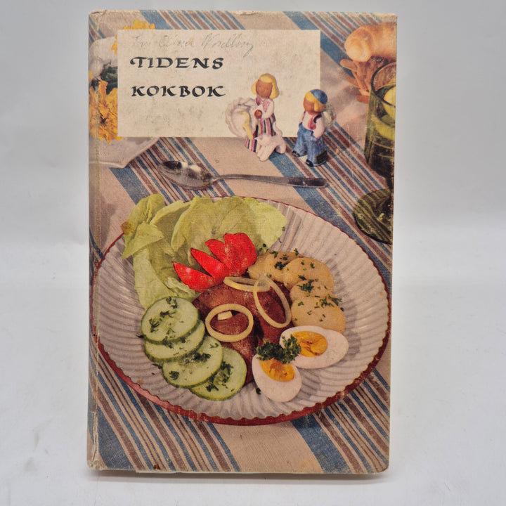 Tidens kokbok retro illustrerad husmanskostbok
