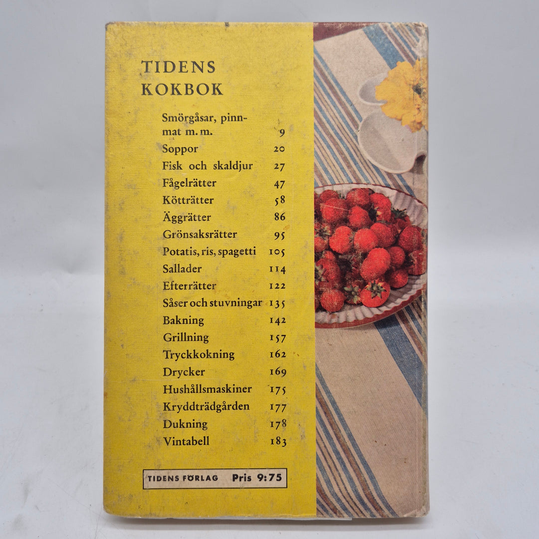 Tidens kokbok retro illustrerad husmanskostbok