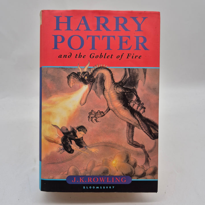 Harry Potter Goblet of Fire Bloomsbury inbunden bok