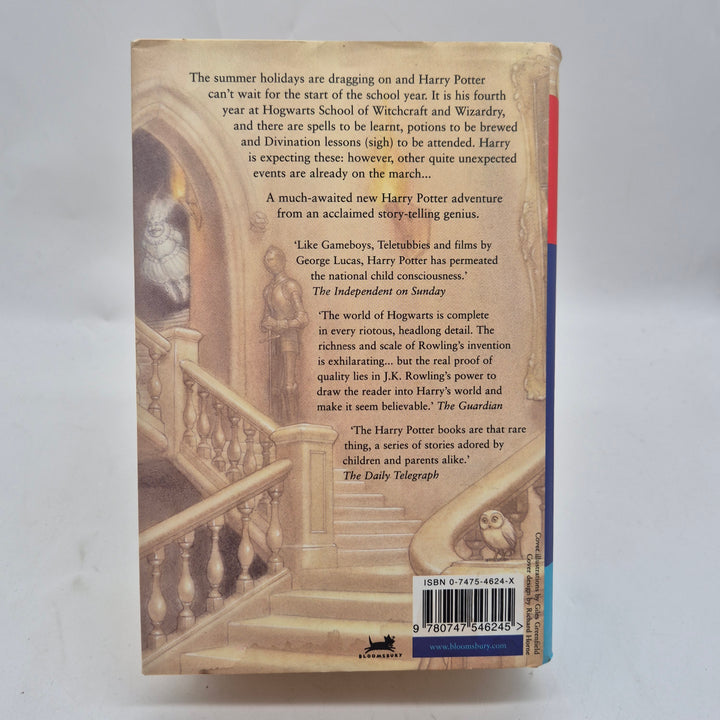 Harry Potter Goblet of Fire Bloomsbury inbunden bok