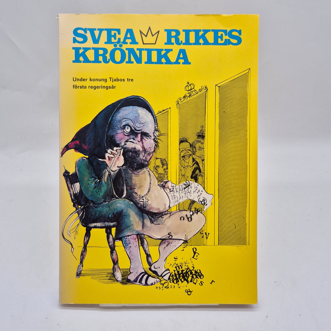 Svea rikes krönika retro satirbok vintage