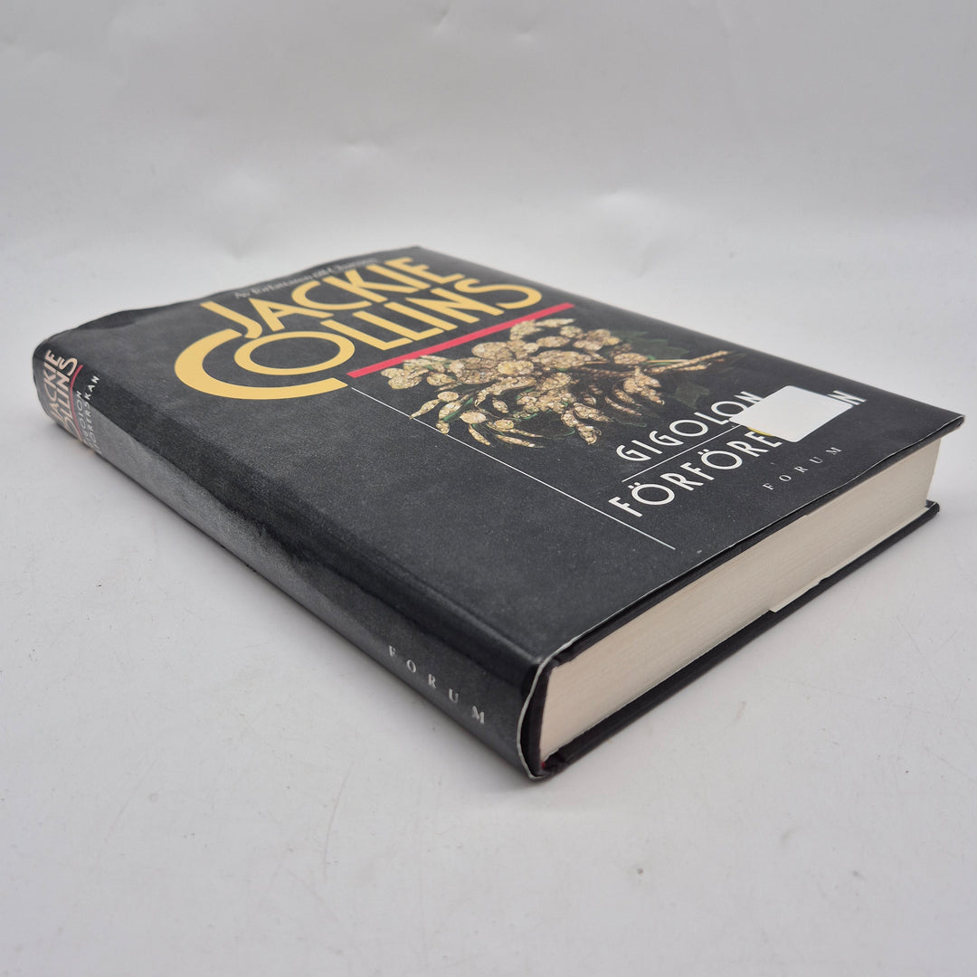 Gigolon Jackie Collins inbunden roman svart guld